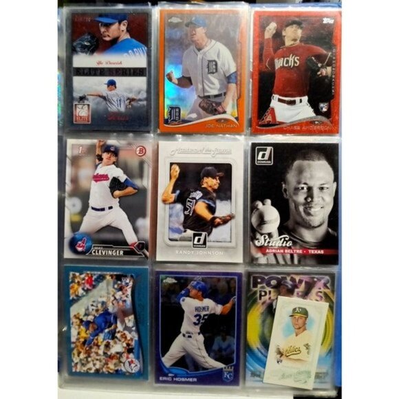 (9) Card Baseball Lot Beltre Johnson Clevinger Darvish - Picture 1 of 3